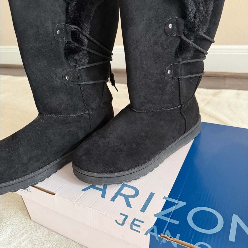 Arizona Jean Company Women's Black Winter Boots